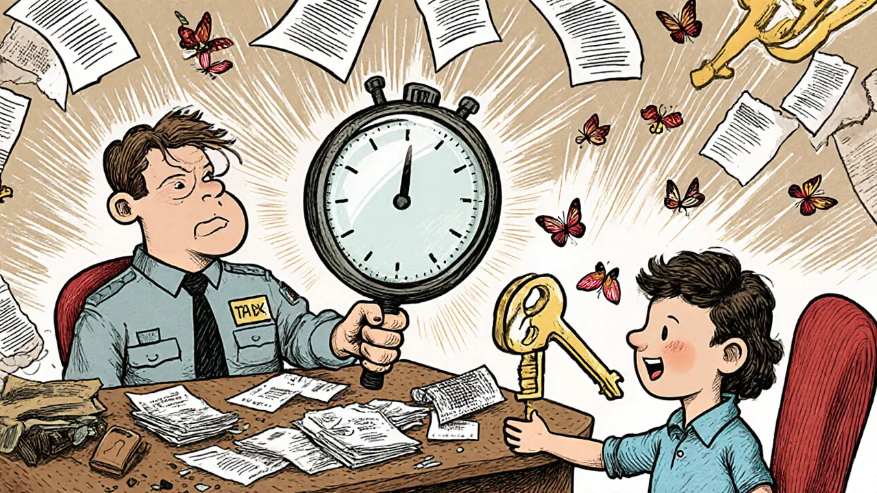 Родитель передаёт ключ от новой квартиры ребёнку, на столе — документы и часы, символизирующие льготу для семей.