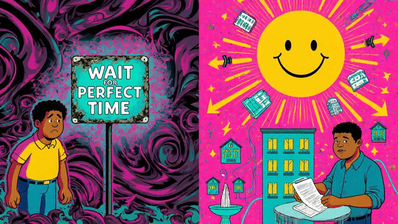 Два сценария: страх ожидания и смелый шаг на старте продаж с ростом стоимости жилья.