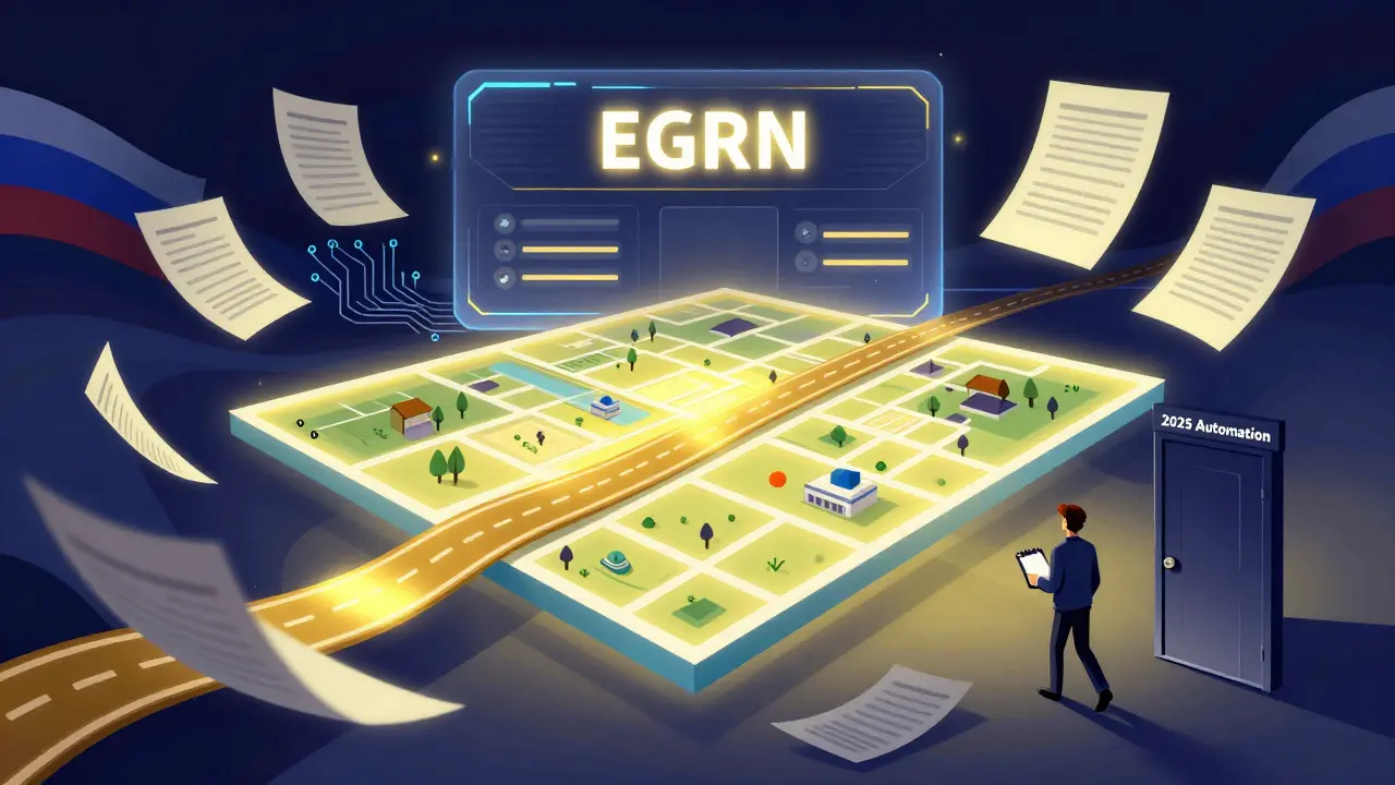 Цифровая регистрация сервитута в 2025 году с плавающими границами участков.