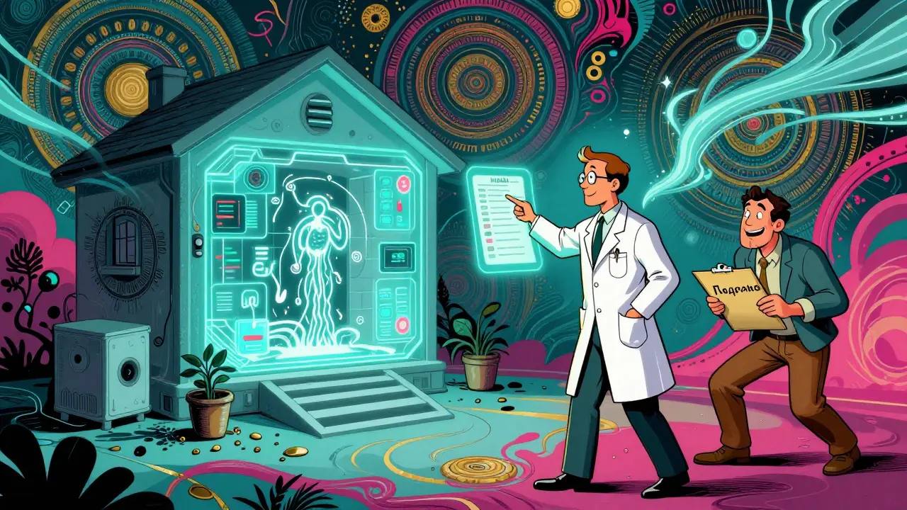 Умные датчики в квартире 2025 года обнаруживают дефекты, эксперт указывает на них, застройщик пытается скрыться.