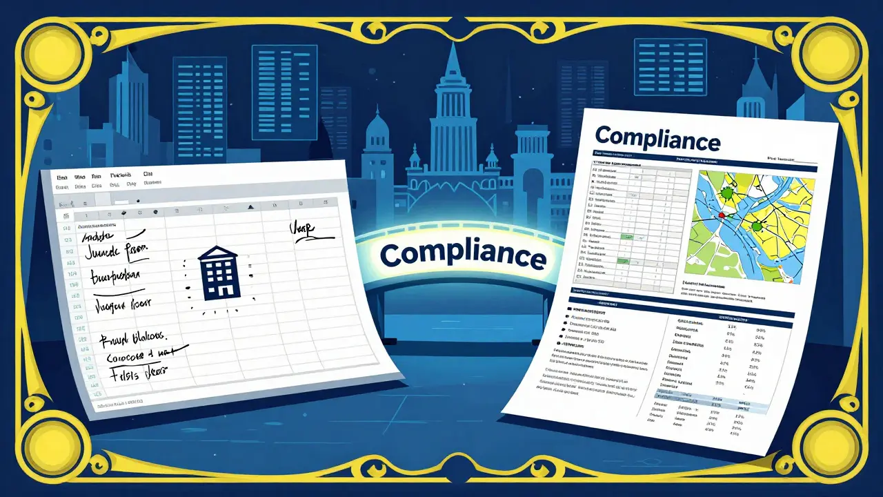 Сравнение некачественной и профессиональной оценки недвижимости с документами и картами