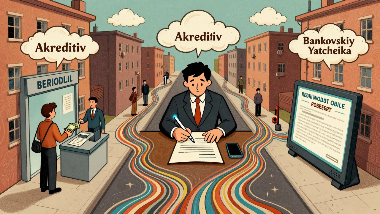 Три параллельных сценария продажи ипотечной квартиры, соединённые психоделическими узорами в стиле Веса Уилсона.